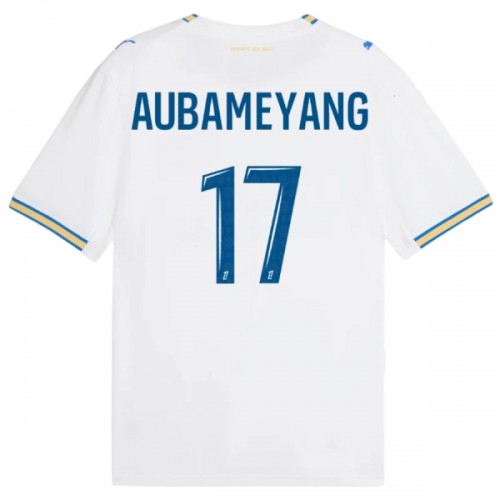 Camiseta de fútbol Olympique de Marseille Aubameyang 17 Primera Equipación 2026-27 - Hombre Camiseta de fútbol Olympique de Marseille Aubameyang 17 Primera Equipación 2026-27 - Hombre
