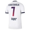 Camiseta de fútbol Paris Saint-Germain Kvaratskhelia 7 Segunda Equipación 2026-27 - Hombre