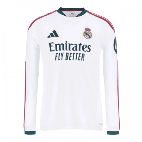 Camiseta de fútbol Manga Larga Real Madrid Primera Equipación 2026-27 - Hombre Camiseta de fútbol Manga Larga Real Madrid Primera Equipación 2026-27 - Hombre