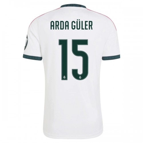 Camiseta de fútbol Real Madrid Arda Guler 15 Primera Equipación 2026-27 - Hombre Camiseta de fútbol Real Madrid Arda Guler 15 Primera Equipación 2026-27 - Hombre