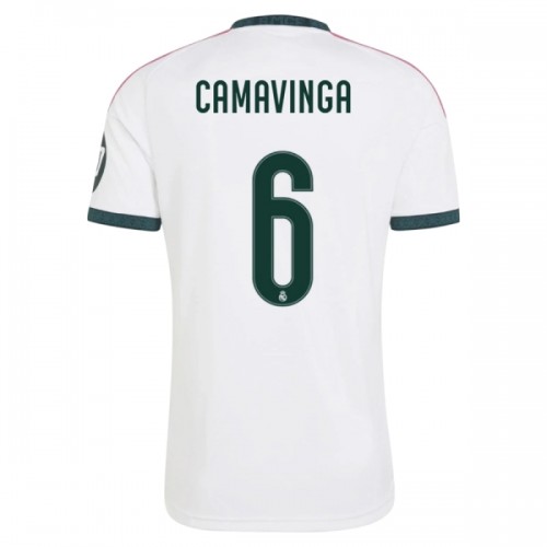 Camiseta de fútbol Real Madrid Camavinga 6 Primera Equipación 2026-27 - Hombre Camiseta de fútbol Real Madrid Camavinga 6 Primera Equipación 2026-27 - Hombre