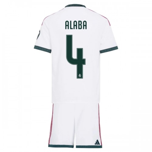 Conjunto Real Madrid Alaba 4 Primera Equipación 2026-27 - Niño Conjunto Real Madrid Alaba 4 Primera Equipación 2026-27 - Niño
