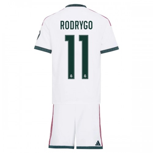Conjunto Real Madrid Rodrygo 11 Primera Equipación 2026-27 - Niño Conjunto Real Madrid Rodrygo 11 Primera Equipación 2026-27 - Niño