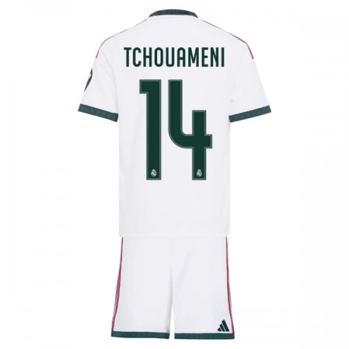 Conjunto Real Madrid Tchouameni 14 Primera Equipación 2026-27 - Niño Conjunto Real Madrid Tchouameni 14 Primera Equipación 2026-27 - Niño