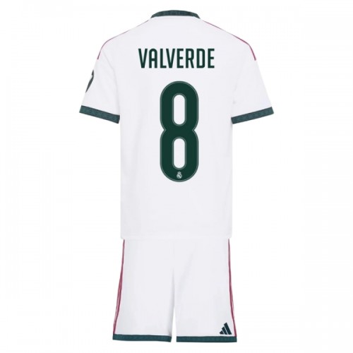 Conjunto Real Madrid Valverde 8 Primera Equipación 2026-27 - Niño Conjunto Real Madrid Valverde 8 Primera Equipación 2026-27 - Niño