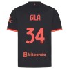 Camiseta de fútbol AC Milan Gila 34 Tercera Equipación 2026-27 - Hombre Camiseta de fútbol AC Milan Gila 34 Tercera Equipación 2026-27 - Hombre