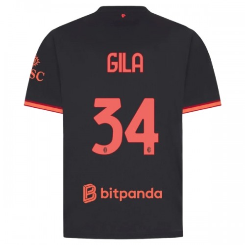Camiseta de fútbol AC Milan Gila 34 Tercera Equipación 2026-27 - Hombre Camiseta de fútbol AC Milan Gila 34 Tercera Equipación 2026-27 - Hombre