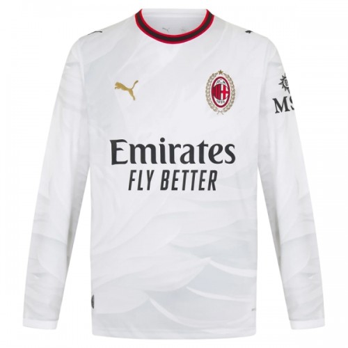 Camiseta de fútbol Manga Larga AC Milan Segunda Equipación 2026-27 - Hombre Camiseta de fútbol Manga Larga AC Milan Segunda Equipación 2026-27 - Hombre