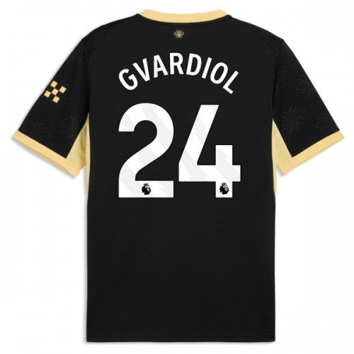 Camiseta de fútbol Manchester City Gvardiol 24 Segunda Equipación 2026-27 - Hombre Camiseta de fútbol Manchester City Gvardiol 24 Segunda Equipación 2026-27 - Hombre