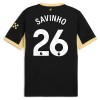 Camiseta de fútbol Manchester City Savinho 26 Segunda Equipación 2026-27 - Hombre Camiseta de fútbol Manchester City Savinho 26 Segunda Equipación 2026-27 - Hombre