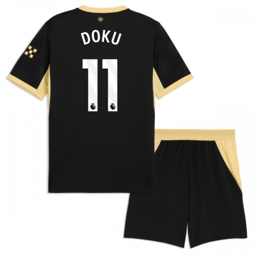Conjunto Manchester City Doku 11 Segunda Equipación 2026-27 - Niño Conjunto Manchester City Doku 11 Segunda Equipación 2026-27 - Niño