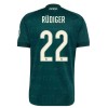Camiseta de fútbol Real Madrid Rudiger 22 Segunda Equipación 2026-27 - Hombre Camiseta de fútbol Real Madrid Rudiger 22 Segunda Equipación 2026-27 - Hombre