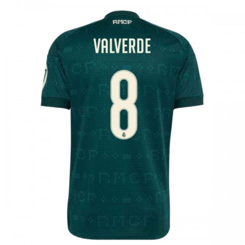 Camiseta de fútbol Real Madrid Valverde 8 Segunda Equipación 2026-27 - Hombre Camiseta de fútbol Real Madrid Valverde 8 Segunda Equipación 2026-27 - Hombre