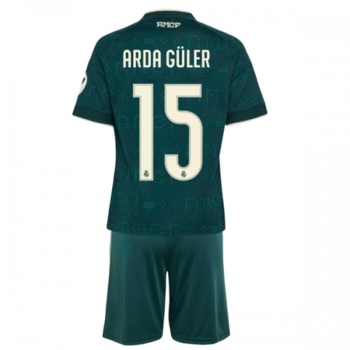 Conjunto Real Madrid Arda Guler 15 Segunda Equipación 2026-27 - Niño Conjunto Real Madrid Arda Guler 15 Segunda Equipación 2026-27 - Niño