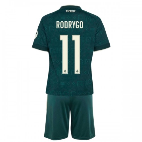 Conjunto Real Madrid Rodrygo 11 Segunda Equipación 2026-27 - Niño Conjunto Real Madrid Rodrygo 11 Segunda Equipación 2026-27 - Niño