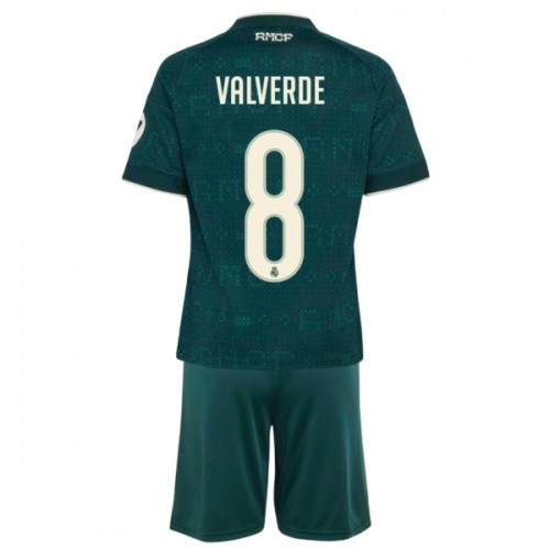 Conjunto Real Madrid Valverde 8 Segunda Equipación 2026-27 - Niño Conjunto Real Madrid Valverde 8 Segunda Equipación 2026-27 - Niño