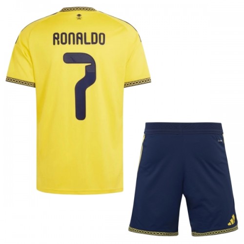 Conjunto Al Nassr Ronaldo 7 Primera Equipación 2026-27 - Niño Conjunto Al Nassr Ronaldo 7 Primera Equipación 2026-27 - Niño