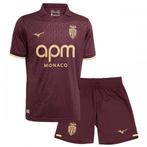 Conjunto AS Monaco Segunda Equipación 2026-27 - Niño Conjunto AS Monaco Segunda Equipación 2026-27 - Niño