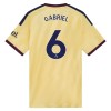 Camiseta de fútbol Arsenal Gabriel 6 Tercera Equipación 2026-27 - Hombre