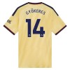 Camiseta de fútbol Arsenal Gyokeres 14 Tercera Equipación 2026-27 - Hombre