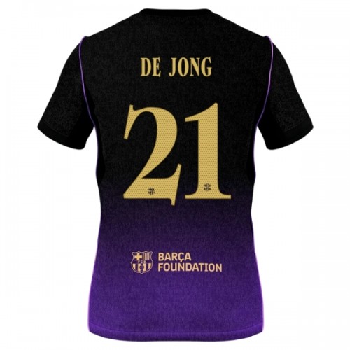 Camiseta de fútbol FC Barcelona Frenkie de Jong 21 Segunda Equipación 2026-27 - Hombre Camiseta de fútbol FC Barcelona Frenkie de Jong 21 Segunda Equipación 2026-27 - Hombre