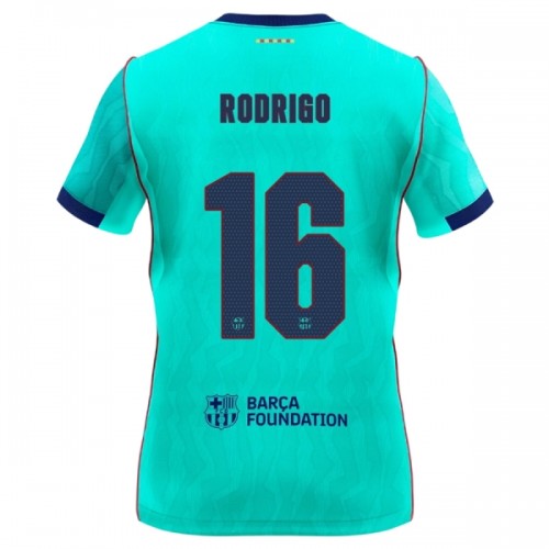 Camiseta de fútbol FC Barcelona Rodrigo 16 Tercera Equipación 2026-27 - Hombre Camiseta de fútbol FC Barcelona Rodrigo 16 Tercera Equipación 2026-27 - Hombre
