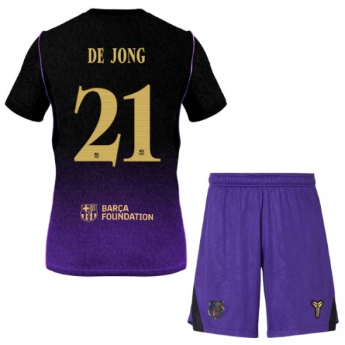Conjunto FC Barcelona Frenkie de Jong 21 Segunda Equipación 2026-27 - Niño Conjunto FC Barcelona Frenkie de Jong 21 Segunda Equipación 2026-27 - Niño