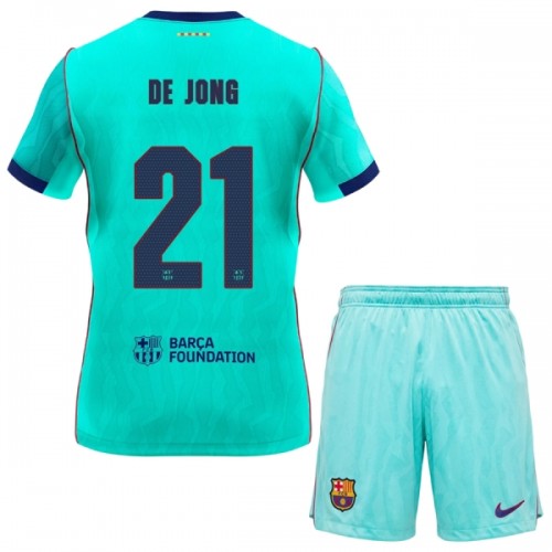 Conjunto FC Barcelona Frenkie de Jong 21 Tercera Equipación 2026-27 - Niño Conjunto FC Barcelona Frenkie de Jong 21 Tercera Equipación 2026-27 - Niño