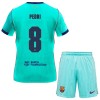 Conjunto FC Barcelona Pedri 8 Tercera Equipación 2026-27 - Niño