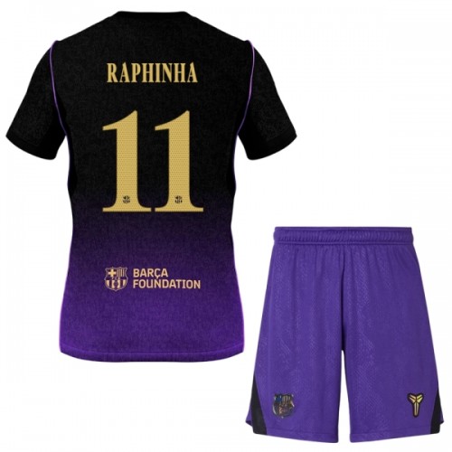 Conjunto FC Barcelona Raphinha 11 Segunda Equipación 2026-27 - Niño Conjunto FC Barcelona Raphinha 11 Segunda Equipación 2026-27 - Niño