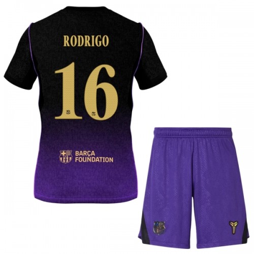Conjunto FC Barcelona Rodrigo 16 Segunda Equipación 2026-27 - Niño Conjunto FC Barcelona Rodrigo 16 Segunda Equipación 2026-27 - Niño