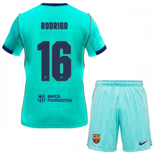 Conjunto FC Barcelona Rodrigo 16 Tercera Equipación 2026-27 - Niño Conjunto FC Barcelona Rodrigo 16 Tercera Equipación 2026-27 - Niño