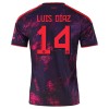 Camiseta de fútbol FC Bayern de Múnich Luis Diaz 14 Tercera Equipación 2026-27 - Hombre Camiseta de fútbol FC Bayern de Múnich Luis Diaz 14 Tercera Equipación 2026-27 - Hombre