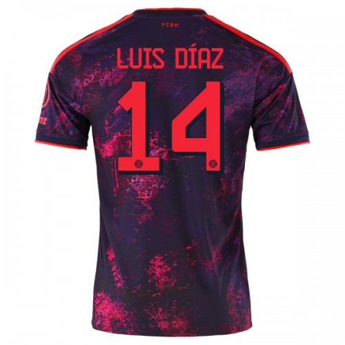 Camiseta de fútbol FC Bayern de Múnich Luis Diaz 14 Tercera Equipación 2026-27 - Hombre Camiseta de fútbol FC Bayern de Múnich Luis Diaz 14 Tercera Equipación 2026-27 - Hombre