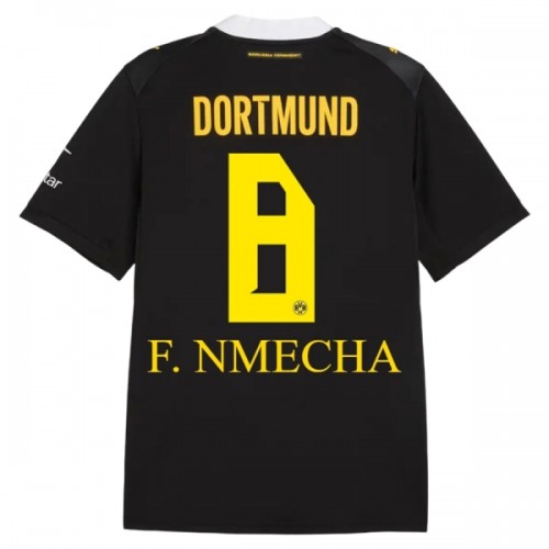 Camiseta de fútbol Borussia Dortmund F. Nmecha 8 Segunda Equipación 2026-27 - Hombre Camiseta de fútbol Borussia Dortmund F. Nmecha 8 Segunda Equipación 2026-27 - Hombre