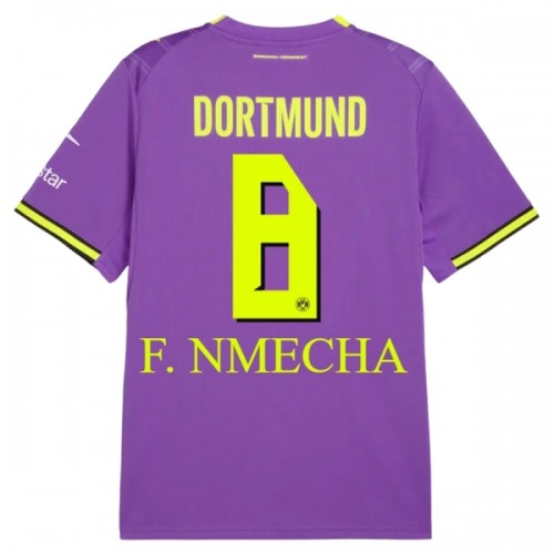 Camiseta de fútbol Borussia Dortmund F. Nmecha 8 Tercera Equipación 2026-27 - Hombre Camiseta de fútbol Borussia Dortmund F. Nmecha 8 Tercera Equipación 2026-27 - Hombre