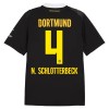 Camiseta de fútbol Borussia Dortmund N. Schlotterbeck 4 Segunda Equipación 2026-27 - Hombre Camiseta de fútbol Borussia Dortmund N. Schlotterbeck 4 Segunda Equipación 2026-27 - Hombre