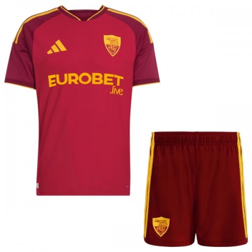 Conjunto AS Roma Primera Equipación 2026-27 - Niño Conjunto AS Roma Primera Equipación 2026-27 - Niño