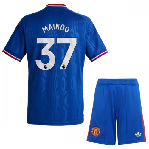 Conjunto Manchester United Mainoo 37 Segunda Equipación 2026-27 - Niño Conjunto Manchester United Mainoo 37 Segunda Equipación 2026-27 - Niño