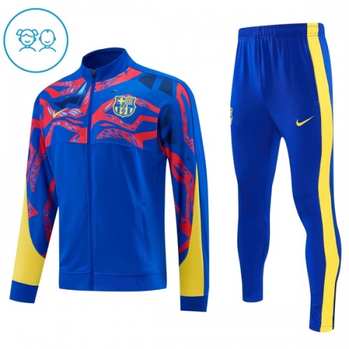 Chaqueta De Entrenamiento Trajes Barcelona 2026-27 Azul - Niño Chaqueta De Entrenamiento Trajes Barcelona 2026-27 Azul - Niño