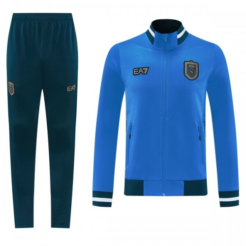 Chaqueta De Entrenamiento Trajes SSC Napoli 2026-27 Azul - Hombre Chaqueta De Entrenamiento Trajes SSC Napoli 2026-27 Azul - Hombre