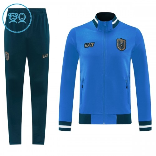 Chaqueta De Entrenamiento Trajes SSC Napoli 2026-27 Azul - Niño Chaqueta De Entrenamiento Trajes SSC Napoli 2026-27 Azul - Niño