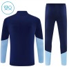 Sudadera De Entrenamiento Ajax Cremallera De Cuarto 2026-27 Azul - Niño