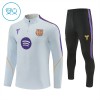 Sudadera De Entrenamiento Barcelona Cremallera De Cuarto 2026-27 Blanca - Niño Sudadera De Entrenamiento Barcelona Cremallera De Cuarto 2026-27 Blanca - Niño