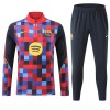 Sudadera De Entrenamiento Barcelona Cremallera De Cuarto 2026-27 Roja - Hombre