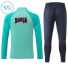 Sudadera De Entrenamiento Barcelona Cremallera De Cuarto 2026-27 Verde - Niño