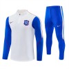 Sudadera De Entrenamiento Chelsea Cremallera De Cuarto 2026-27 Blanca - Hombre