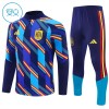 Sudadera De Entrenamiento España Cremallera De Cuarto 2026-27 Azul - Niño Sudadera De Entrenamiento España Cremallera De Cuarto 2026-27 Azul - Niño
