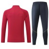Sudadera De Entrenamiento FC Barcelona Cremallera De Cuarto 2026-27 Roja - Hombre