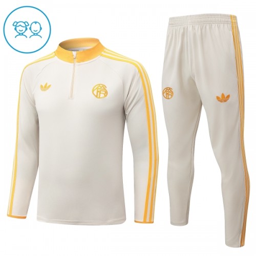 Sudadera De Entrenamiento FC Bayern de Múnich Cremallera De Cuarto 2026-27 Blanca - Niño Sudadera De Entrenamiento FC Bayern de Múnich Cremallera De Cuarto 2026-27 Blanca - Niño